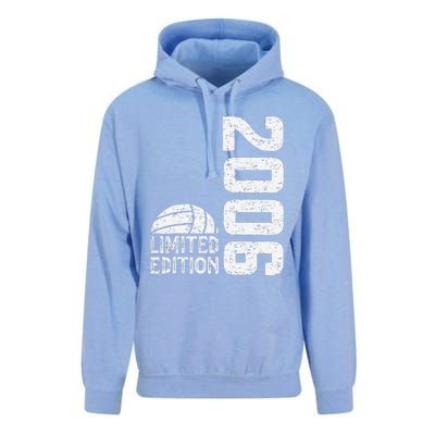 2006 Birthday Volleyball Limited Edition Born In 2006 Unisex Surf Hoodie