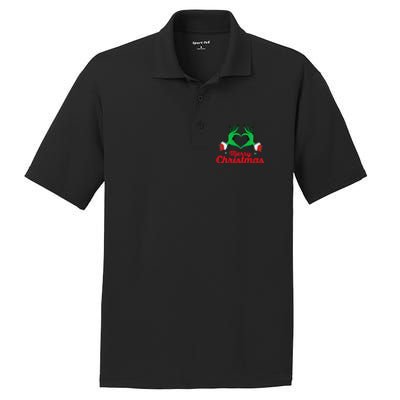 2025 Christmas PosiCharge RacerMesh Polo