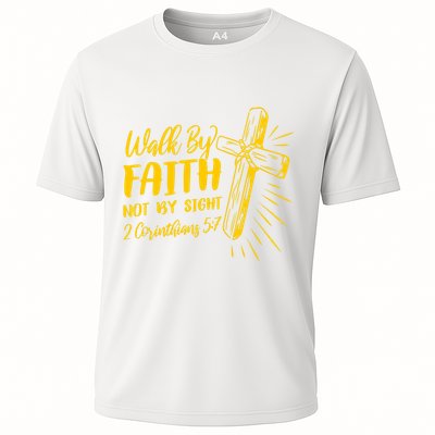2 Corinthians 5:7 For We Walk By Faith Not By Sight Performance Shirt