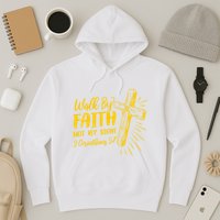 2 Corinthians 5:7 For We Walk By Faith Not By Sight Hoodie
