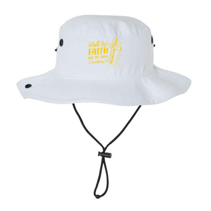 2 Corinthians 5:7 For We Walk By Faith Not By Sight Bucket Hat