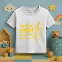2 Corinthians 5:7 For We Walk By Faith Not By Sight Toddler T-Shirt