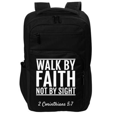 2 Corinthians 57 Walk By Faith Not By Sight Bible Impact Tech Backpack