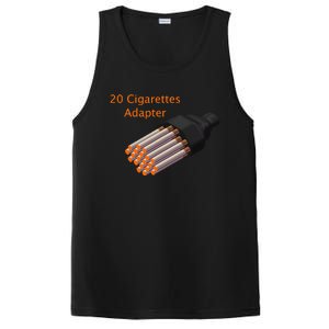 20 Cigarettes Adapters Funny PosiCharge Competitor Tank