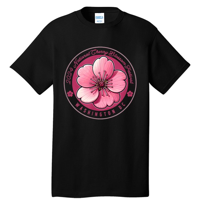 2024 Cherry Blossom Festival Washington Dc Souvenir Tall T-Shirt