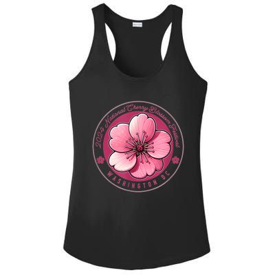 2024 Cherry Blossom Festival Washington Dc Souvenir Ladies PosiCharge Competitor Racerback Tank