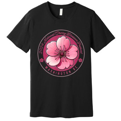 2024 Cherry Blossom Festival Washington Dc Souvenir Premium T-Shirt