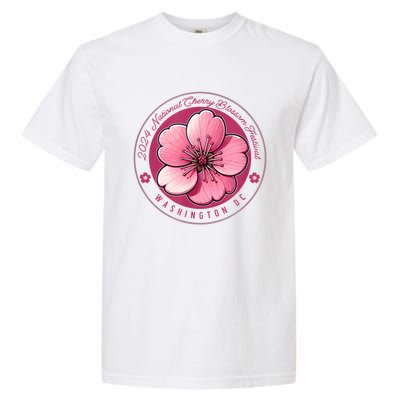 2024 Cherry Blossom Festival Washington Dc Souvenir Garment-Dyed Heavyweight T-Shirt