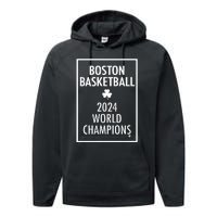 2024 Champions Boston Basketball Performance Fleece Hoodie