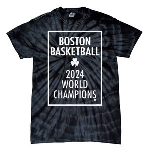 2024 Champions Boston Basketball Tie-Dye T-Shirt