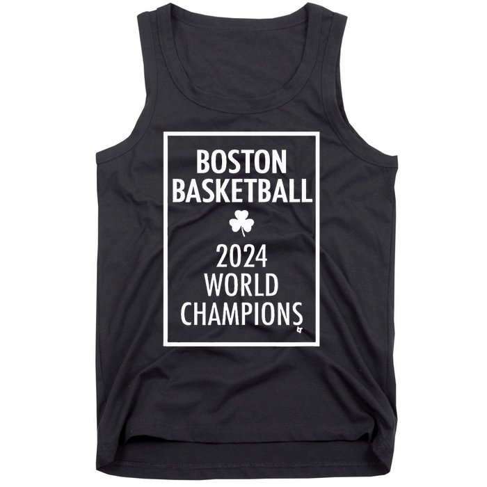 2024 Champions Boston Basketball Tank Top