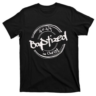 2024 Christian Baptism Baptized In Christ Streetwear T-Shirt