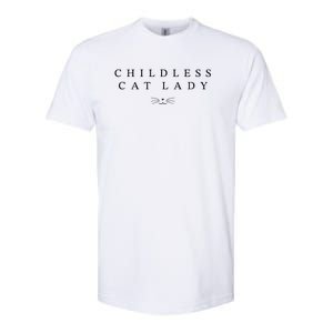 2024 Childless Cat Lady Softstyle CVC T-Shirt