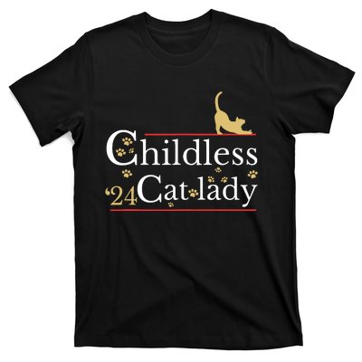 2024 Childless Cat Lady T-Shirt