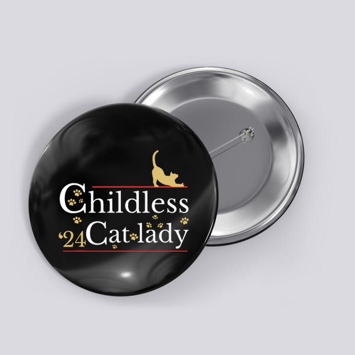 2024 Childless Cat Lady Button