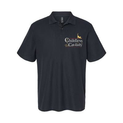 2024 Childless Cat Lady Softstyle Adult Sport Polo