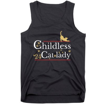 2024 Childless Cat Lady Tank Top