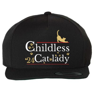 2024 Childless Cat Lady Wool Snapback Cap