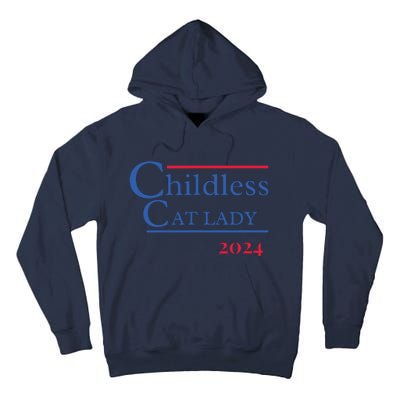 2024 Childless Cat Lady Tall Hoodie