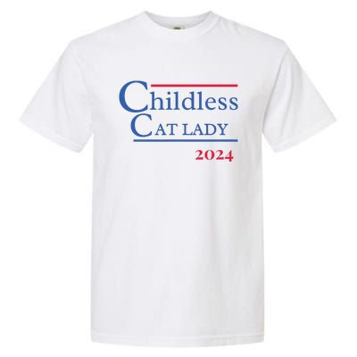 2024 Childless Cat Lady Garment-Dyed Heavyweight T-Shirt