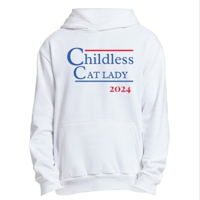 2024 Childless Cat Lady Urban Pullover Hoodie