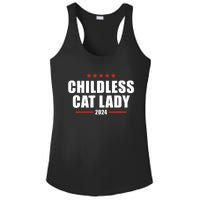 2024 Childless Cat Lady For President Ladies PosiCharge Competitor Racerback Tank