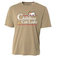 2024 Childless Cat Lady For President Cooling Performance Crew T-Shirt