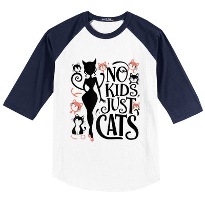 2024 Childless Cat Lady For President Baseball Sleeve Shirt