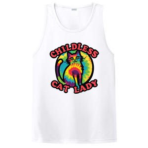 2024 Childless Cat Lady Design Ladies Is Voting Kamala Elect PosiCharge Competitor Tank