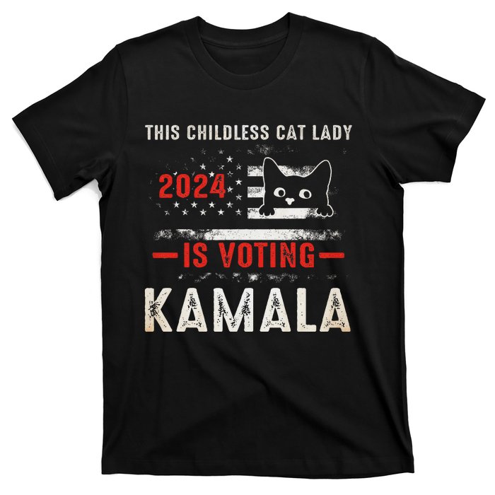 2024 Childless Cat Lady T-Shirt