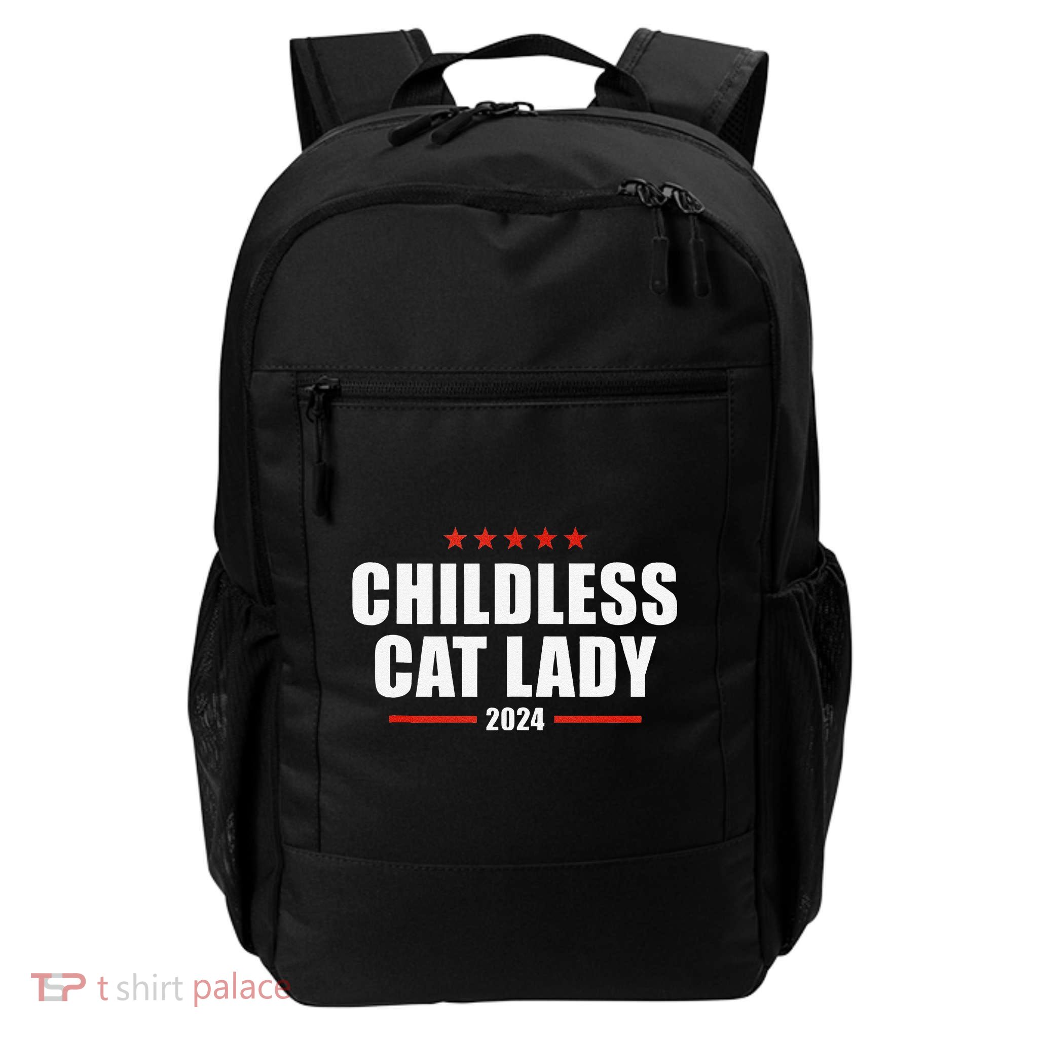 2024 Childless Cat Lady Daily Commute Backpack