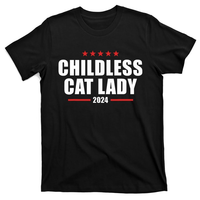 2024 Childless Cat Lady T-Shirt