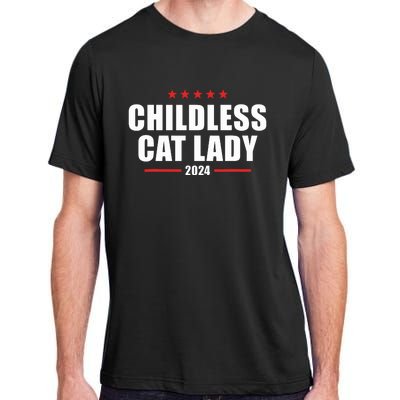 2024 Childless Cat Lady Adult ChromaSoft Performance T-Shirt