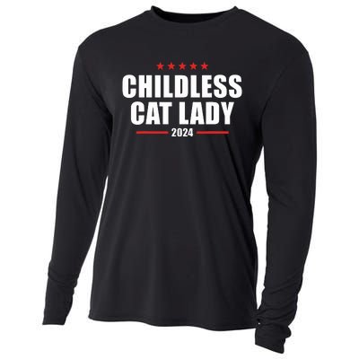 2024 Childless Cat Lady Cooling Performance Long Sleeve Crew