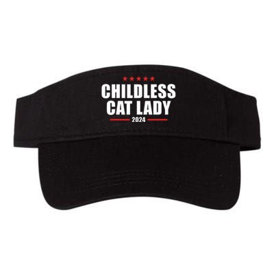 2024 Childless Cat Lady Valucap Bio-Washed Visor