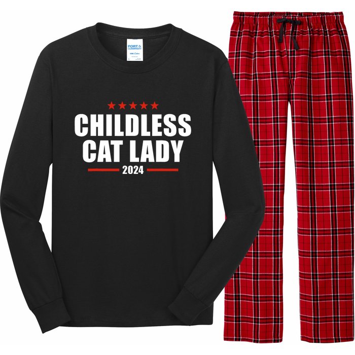 2024 Childless Cat Lady Long Sleeve Pajama Set