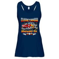 2024 Classic Cruiser Red Muscle Car Detroit To Pontiac Ladies Essential Flowy Tank