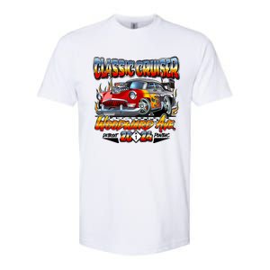 2024 Classic Cruiser Red Muscle Car Detroit To Pontiac Softstyle CVC T-Shirt