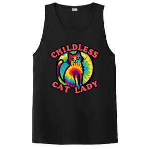 2024 Childless Cat Lady Design Ladies Is Voting Kamala Elect PosiCharge Competitor Tank