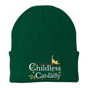 2024 Childless Cat Lady Knit Cap Winter Beanie