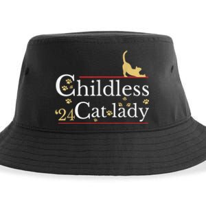 2024 Childless Cat Lady Sustainable Bucket Hat