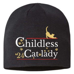 2024 Childless Cat Lady Sustainable Beanie