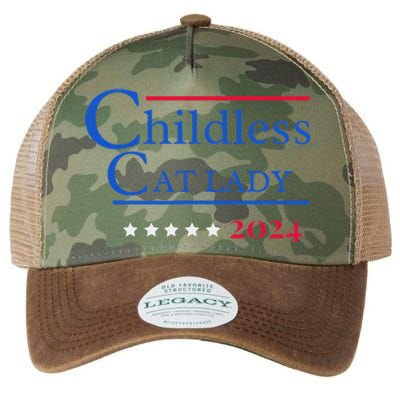 2024 Childless Cat Lady Legacy Tie Dye Trucker Hat