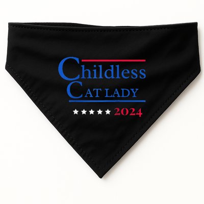 2024 Childless Cat Lady Raglan USA-Made Doggie Bandana
