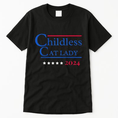 2024 Childless Cat Lady Raglan Tall T-Shirt
