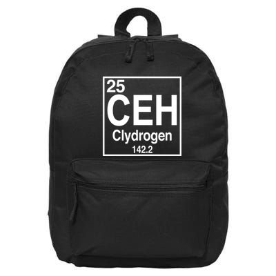 25 Ceh Clydrogen 142.2 16 in Basic Backpack