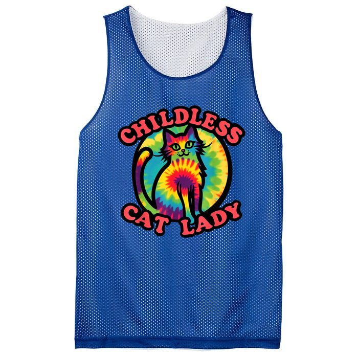 2024 Childless Cat Lady Design Ladies Is Voting Kamala Elect Mesh Reversible Basketball Jersey Tank