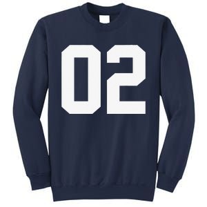 2 Cool Distressed Birthday Lucky Number Player 2nd Sweatshirt