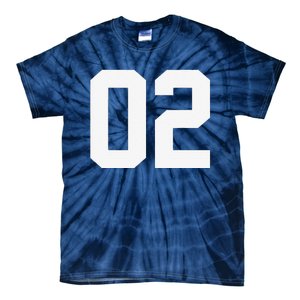 2 Cool Distressed Birthday Lucky Number Player 2nd Tie-Dye T-Shirt