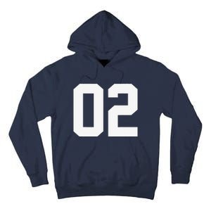 2 Cool Distressed Birthday Lucky Number Player 2nd Tall Hoodie